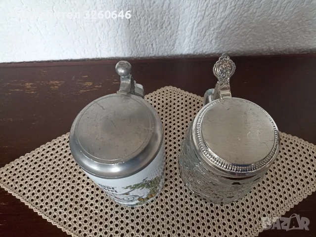 Стари немски халби , снимка 2 - Чаши - 55714988