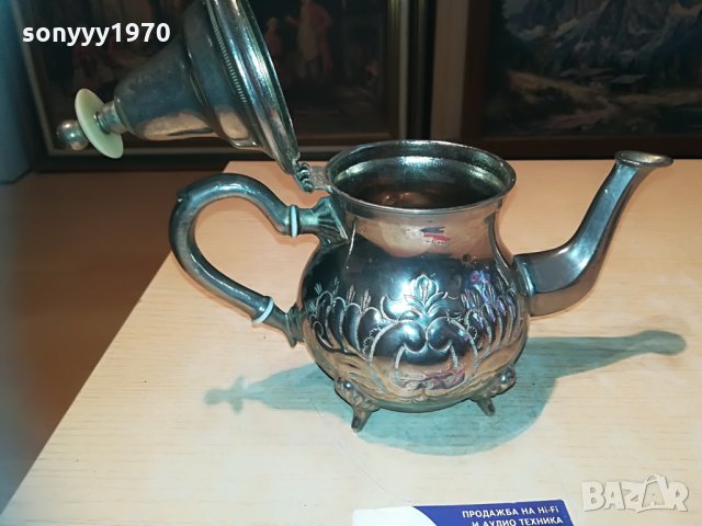 MAROC-ретро чаиник-23Х20Х12СМ-внос франция, снимка 4 - Колекции - 29633807