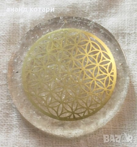Оргонитна плочка - Цветето на живота, снимка 2 - Други стоки за дома - 42064017