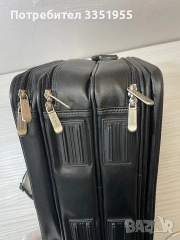 Кожена Бизнес чанта Compaq, снимка 7 - Подаръци за мъже - 47974093