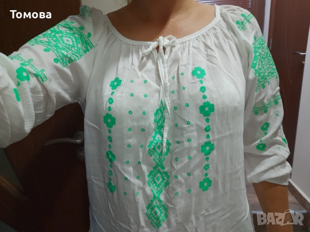 Бяла туника , снимка 3 - Туники - 51705574