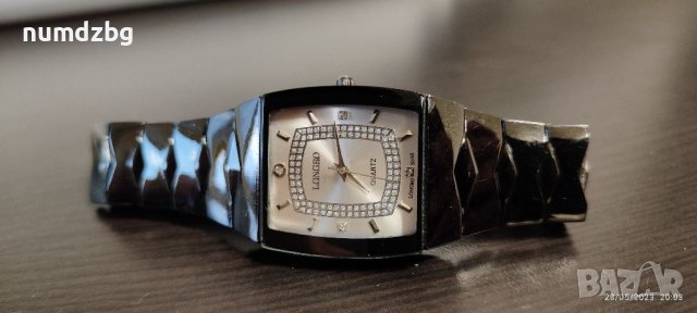 Мъжки часовник Longbo керамична боя тип Rado, снимка 2 - Мъжки - 40855091