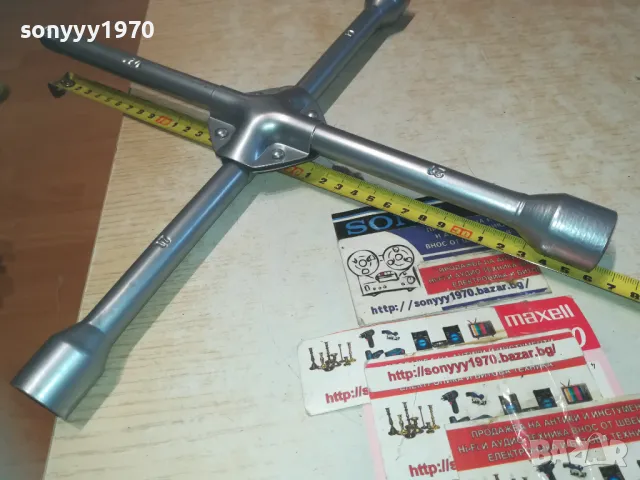 КРЪСТАЧКА ЗА ГУМИ 1010240848, снимка 4 - Аксесоари и консумативи - 47529285