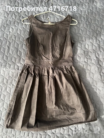 лятна рокля: черна, стилна