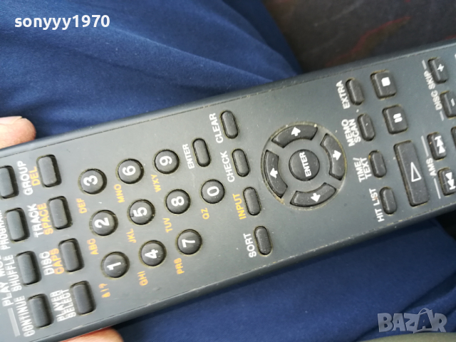 *SONY CD REMOTE CONTROL-ВНОС SWISS 1503241640, снимка 3 - Ресийвъри, усилватели, смесителни пултове - 44780105