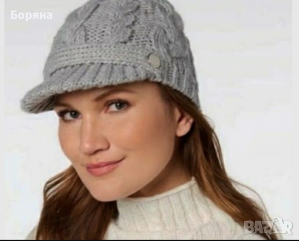 Michael Kors плетена шапка нова с етикет, снимка 10 - Шапки - 52753333