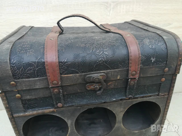 КУТИЯ ЗА ВИНО 0406250728LCHERY, снимка 8 - Антикварни и старинни предмети - 50542720