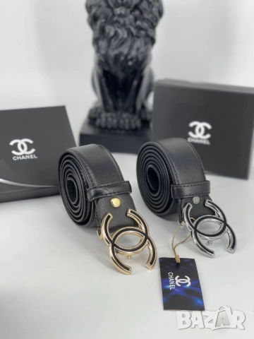 колани от естествена кожа в кутия CHANEL, снимка 4 - Колани - 51456903
