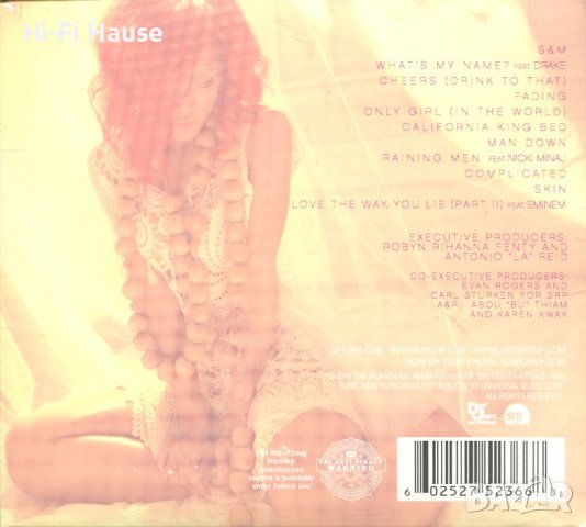 Rihanna -Load, снимка 2 - CD дискове - 37297349