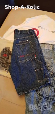 Original Ultra Vintage ECKO UNLTD Denim Shorts & Cotton T-Shirts, снимка 2 - Къси панталони - 29570557