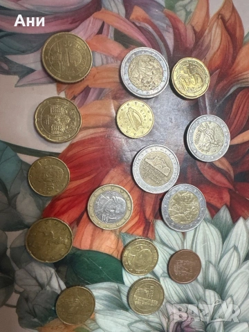 Евро монети