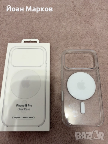 Apple Clear Case с MagSafe за
iPhone 18 Pro