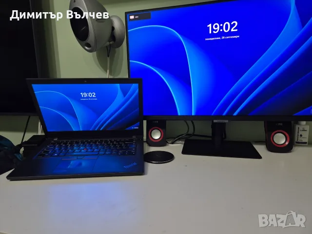 Lаптоп Lenovo ThinkPad T470 + докинг станция Ultra Dock 40A2, снимка 8 - Лаптопи за работа - 56260109