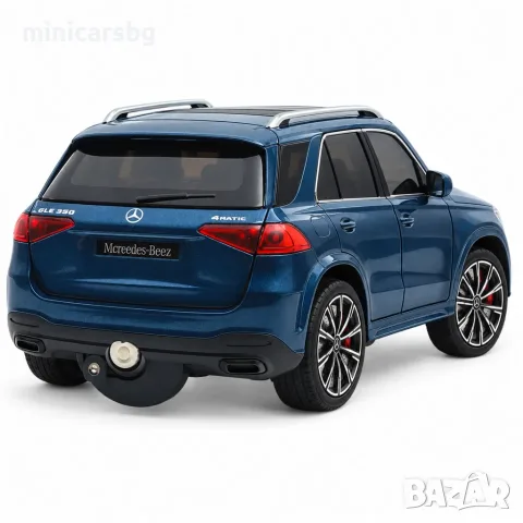 Метални колички Mercedes-Benz GLE 350 4MATIC 1:24 – звук, светлини и пушек, снимка 3 - Колекции - 56043627