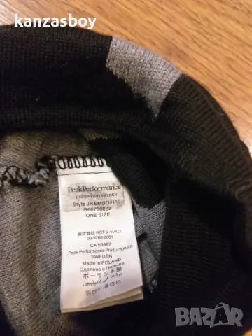 peak performance block hat - страхотна зимна шапка , снимка 5 - Шапки - 48119033