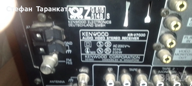 Усилвател със радио тунер Kenwood , снимка 10 - Ресийвъри, усилватели, смесителни пултове - 54021389