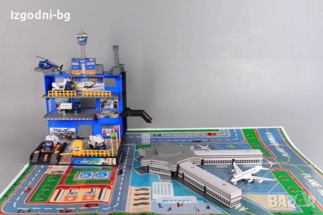 Многофункционално  летище - паркинг, снимка 1 - Влакчета, самолети, хеликоптери - 42070253