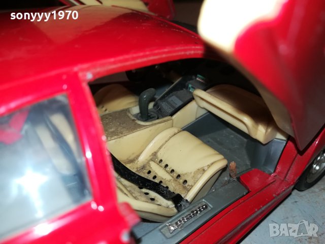 LAMBORGHINI DIABLO BURAGO 1/18-MADE IN ITALY-METAL ВНОС GERMANY 2910230942, снимка 8 - Колекции - 42764166