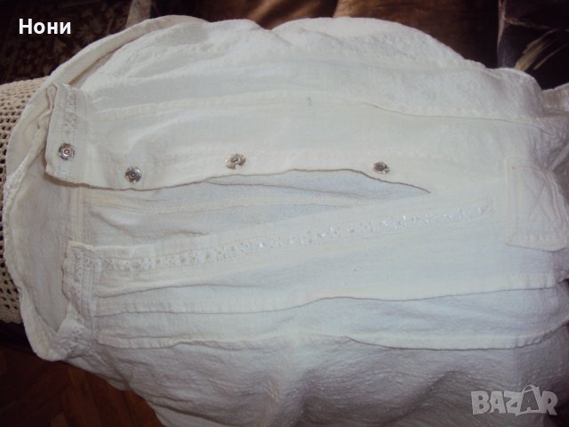 Автентична риза от кенар ръчно шита за народна носия. Унисекс., снимка 4 - Ризи - 37409162