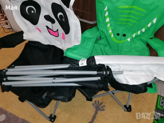 Детски туристически/рибарски стол, снимка 4 - Къмпинг мебели - 42297771