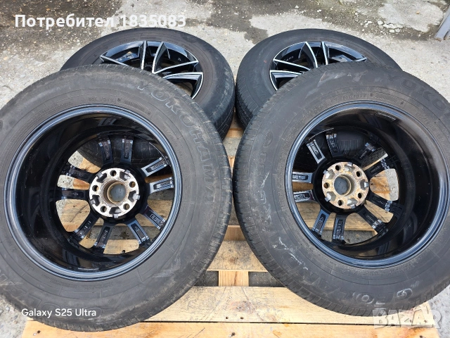 Лети джанти 16ки 5х114.3 Autec + летни гуми 215/70/16 Autec, снимка 8 - Гуми и джанти - 54012937