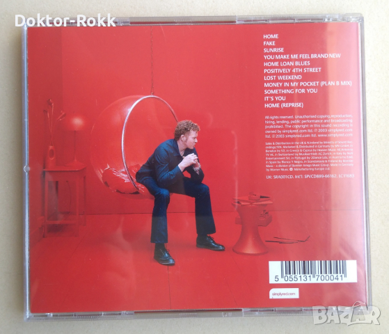 Simply Red – Home (2003, CD), снимка 2 - CD дискове - 44701692