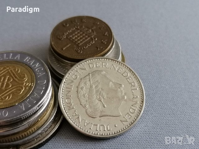 Монета - Нидерландия - 1 гулден | 1977г., снимка 2 - Нумизматика и бонистика - 36685455