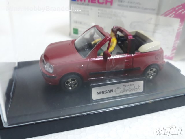 NISSAN MICRA Cabriolet.1.43 EPOCH 1998. MADE IN JAPAN.TOP  Die Cast., снимка 2 - Колекции - 39103009