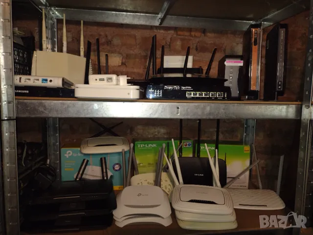 Лот от рутери Tp-Link Cisco Linksys Netgear Asus Apple Draytek