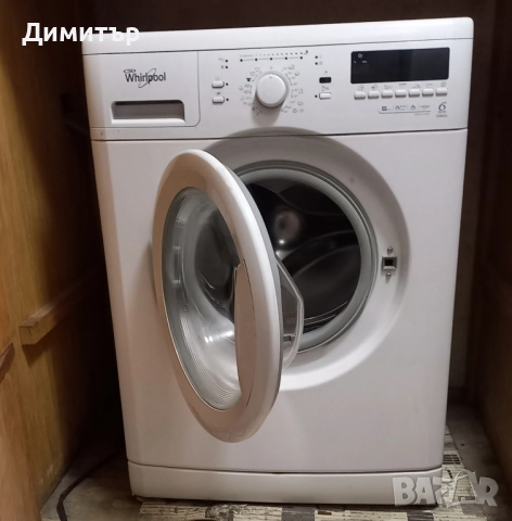 пералня Whirlpool AWO/C6340 6sense в отлично състояние. Клас А+++ 6кг,1400 оборота , снимка 5 - Перални - 52532394