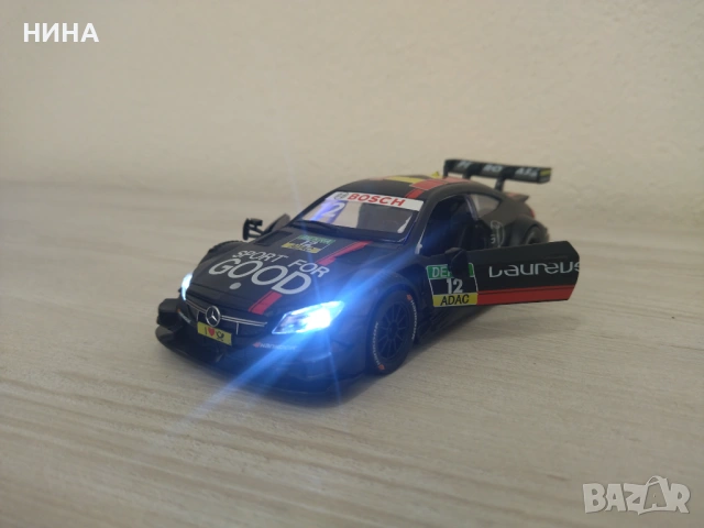 Метална количка Mercedes- Benz C63 DTM !!!