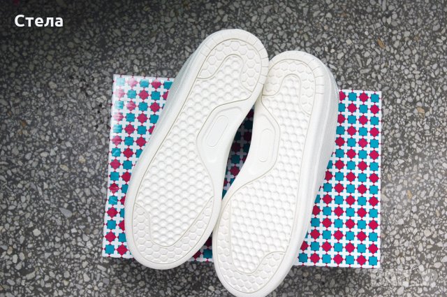 EVEN & ODD маратонки, нови, с кутия, бели, снимка 4 - Маратонки - 35252432