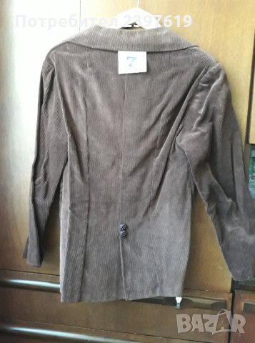 ДАМСКО КАДИФЕНО САКО - №16, снимка 2 - Сака - 29337485