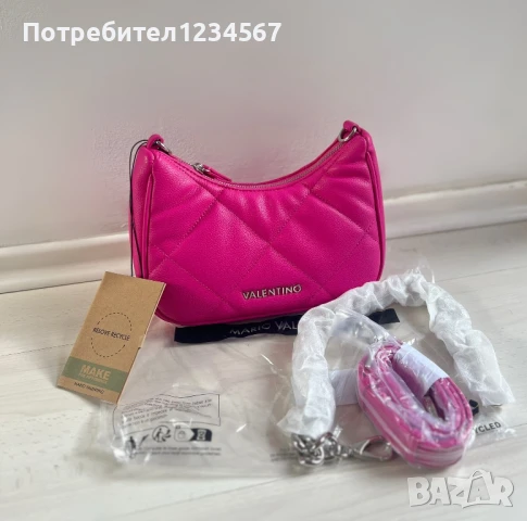 Уникална НОВА оригинална чанта Valentino, с етикети, снимка 4 - Чанти - 51370941