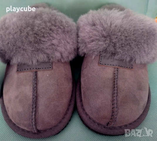 Детски домашни чехли - Естествена кожа - N33, снимка 5 - Чехли - 52150145