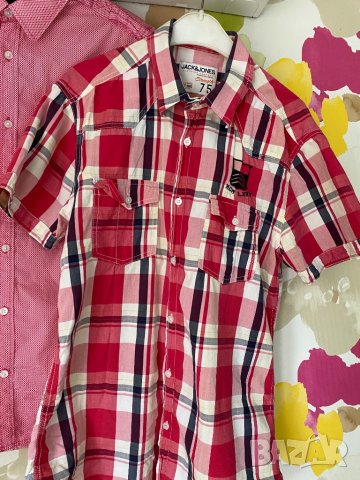 3бр мъжки ризи Н&М,Jack&Jones M размер, снимка 3 - Ризи - 29824505