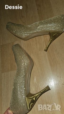 Официални дамски обувки за абитуриентски бал и др., снимка 5 - Дамски обувки на ток - 52415235