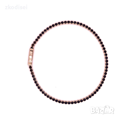 Златна дамска гривна 2,65гр. 15,5см. 14кр. проба:585 модел:34437-6, снимка 2 - Гривни - 51891181