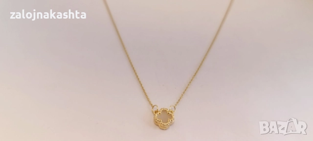 Ново Златно колие-1,74гр/14кр, снимка 3 - Колиета, медальони, синджири - 52719170