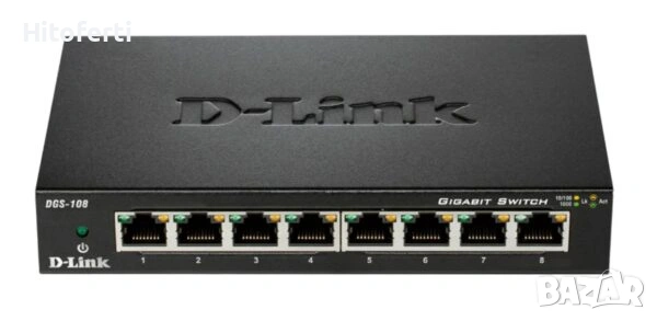  D-Link порт 10/100/1000 Gigabit 8-CPNT dgs-108