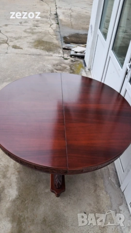 Маса трапезна масив №41, снимка 5 - Маси - 54075460