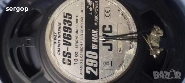 Колони за кола JVC 6X9", снимка 2 - Тонколони - 50472615