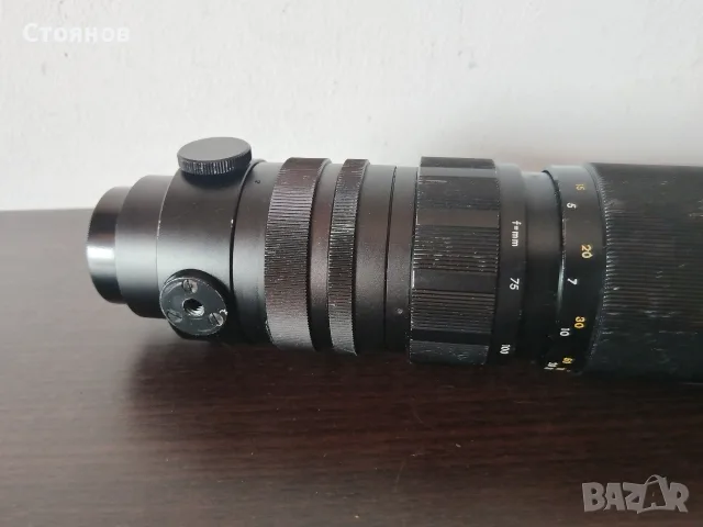 Обектив YASHICA Auto Yashinon Zoom 75-230mm f/4.5 M42 Japan, снимка 15 - Обективи и филтри - 56243551