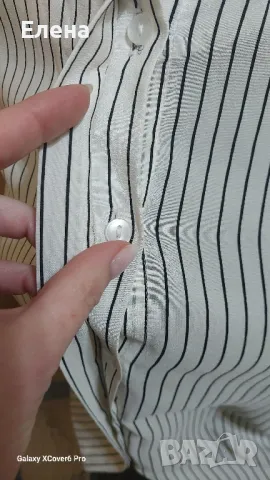 блуза SECOND FEMALE. 100% e коприна.размер S., снимка 10 - Блузи с дълъг ръкав и пуловери - 49424514