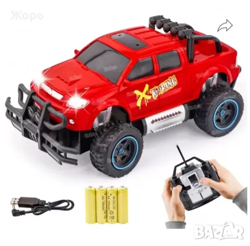 ВИСОКОПРОХОДИМА СЪСТЕЗАТЕЛНА КОЛА X-TOPKING С ДИСТАНЦИОННО УПРАВЛЕНИЕ КН2796, снимка 3 - Коли, камиони, мотори, писти - 48014316