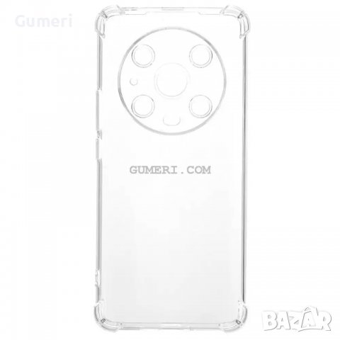 Honor Magic4 Pro Прозрачен Силиконов Гръб Със Защита За Задната Камера