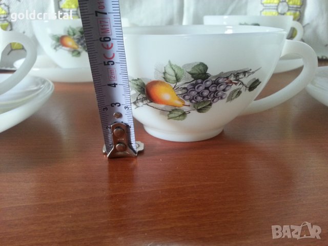 Френски аркопал , снимка 4 - Антикварни и старинни предмети - 42224942