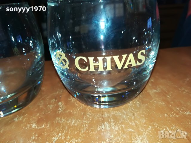 CHIVAS REGAL-2БР ЧАШИ ЗА УИСКИ 0812221936, снимка 8 - Колекции - 38947626