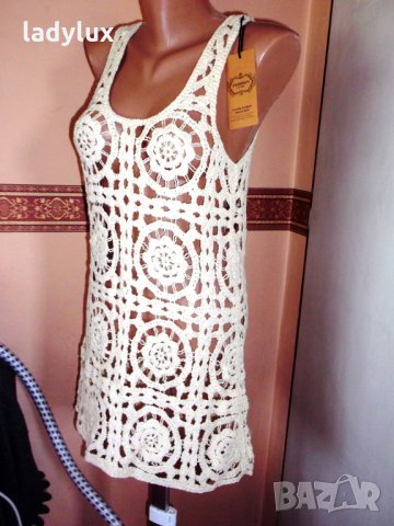 DIVIDEO, Нов Плетен Дълъг Потник, Размер S. Код 1066, снимка 6 - Потници - 29376795