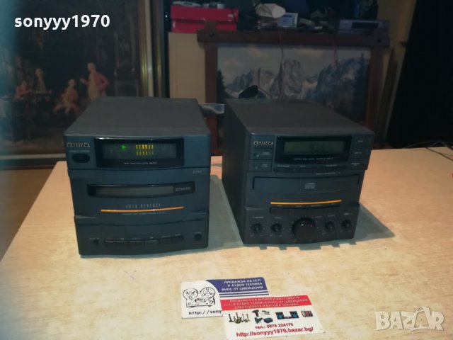 aiwa cd/reverse deck/tuner/ampli-made in japan 1001212120, снимка 11 - Ресийвъри, усилватели, смесителни пултове - 31378150